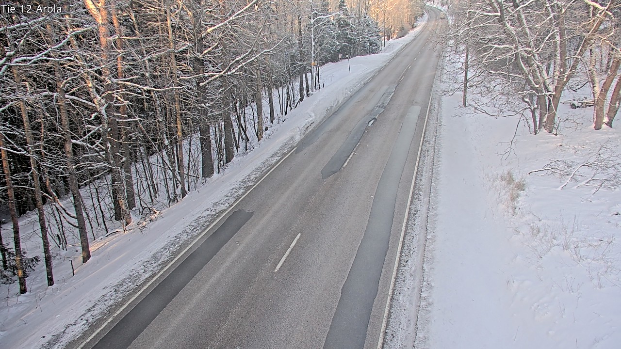 Weather Camera Image Väg 12 Nastola, Arola, Lahti, Päijät-Häme