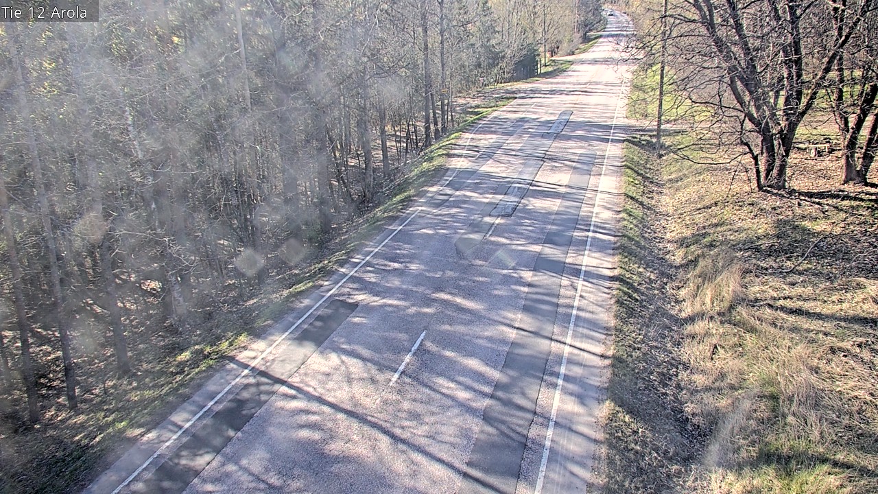Weather Camera Image Väg 12 Nastola, Arola, Lahti, Päijät-Häme