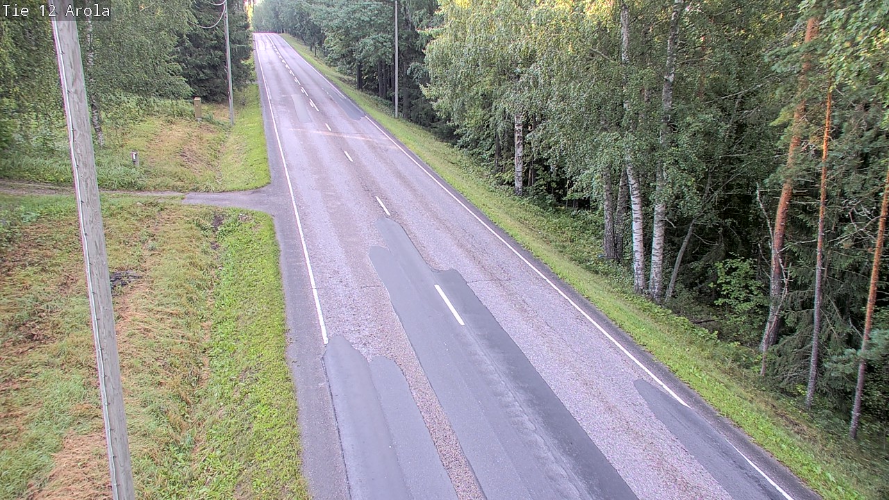 Weather Camera Image Väg 12 Nastola, Arola, Lahti, Päijät-Häme