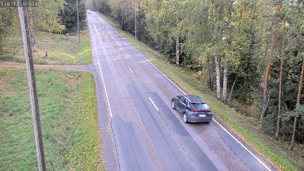Weather Camera Image Väg 12 Nastola, Arola, Lahti, Päijät-Häme