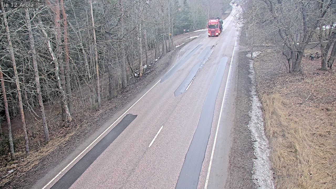 Weather Camera Image Road 12 Nastola, Arola, Lahti, Päijät-Häme
