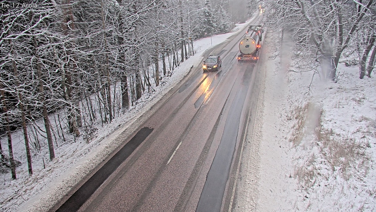 Weather Camera Image Road 12 Nastola, Arola, Lahti, Päijät-Häme