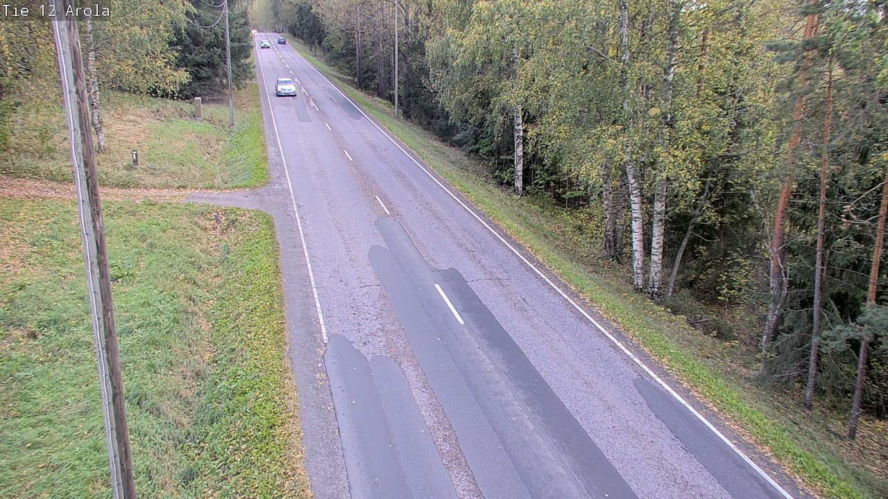 Weather Camera Image Väg 12 Nastola, Arola, Lahti, Päijät-Häme