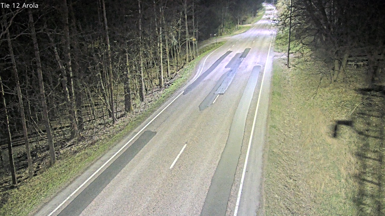 Weather Camera Image Väg 12 Nastola, Arola, Lahti, Päijät-Häme