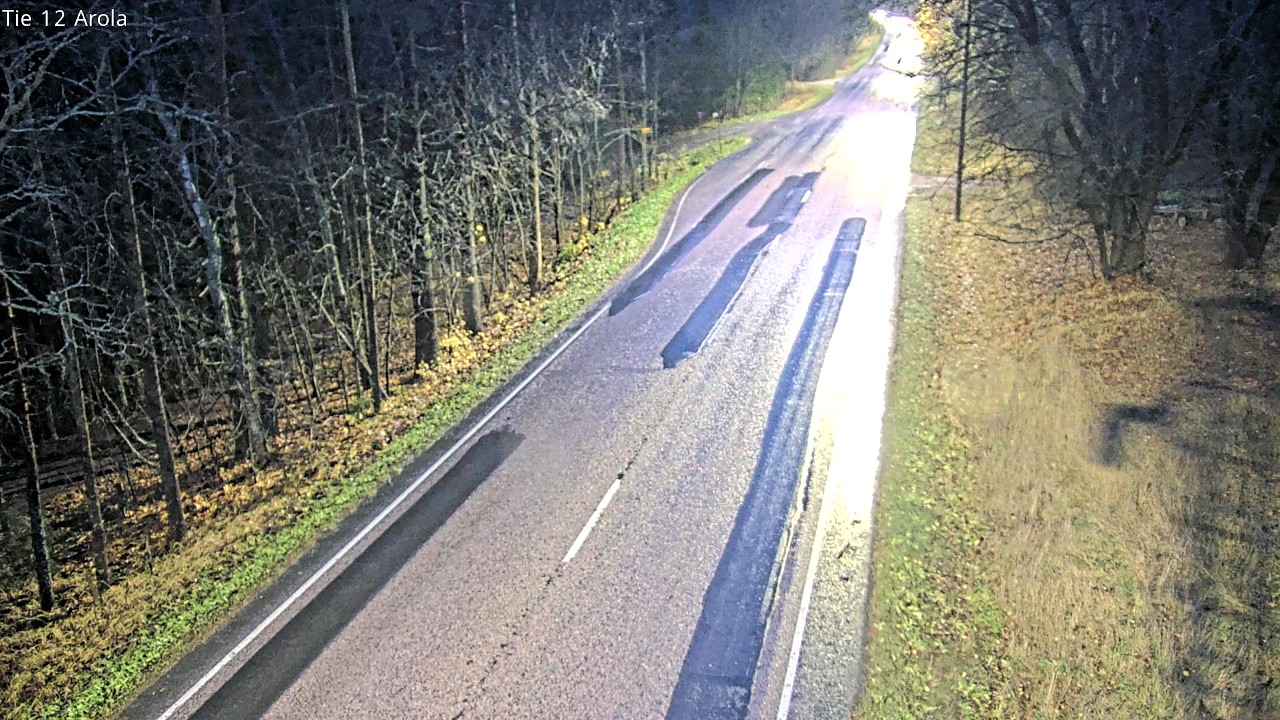Weather Camera Image Väg 12 Nastola, Arola, Lahti, Päijät-Häme
