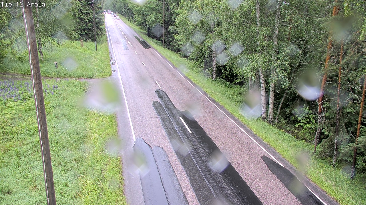 Weather Camera Image Väg 12 Nastola, Arola, Lahti, Päijät-Häme