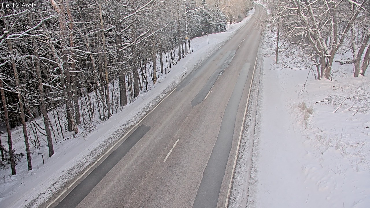 Weather Camera Image Väg 12 Nastola, Arola, Lahti, Päijät-Häme