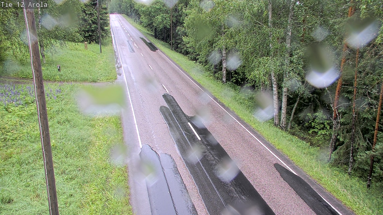 Weather Camera Image Väg 12 Nastola, Arola, Lahti, Päijät-Häme