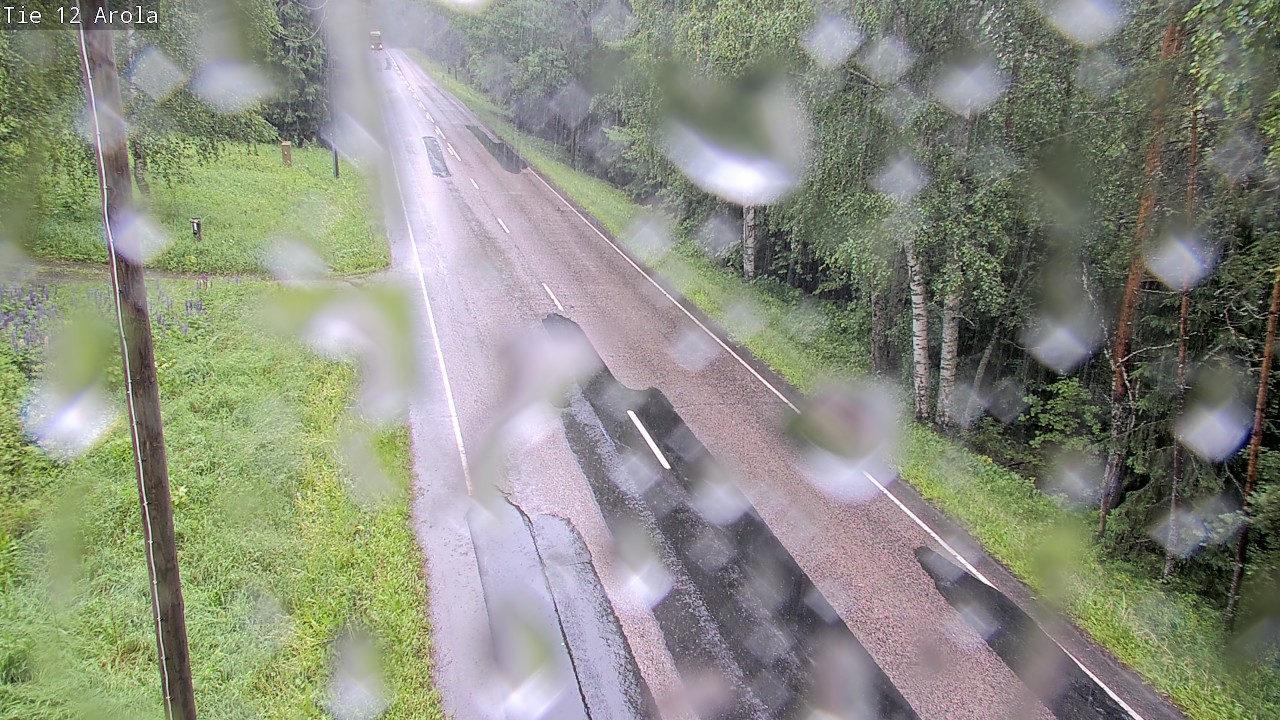 Weather Camera Image Väg 12 Nastola, Arola, Lahti, Päijät-Häme