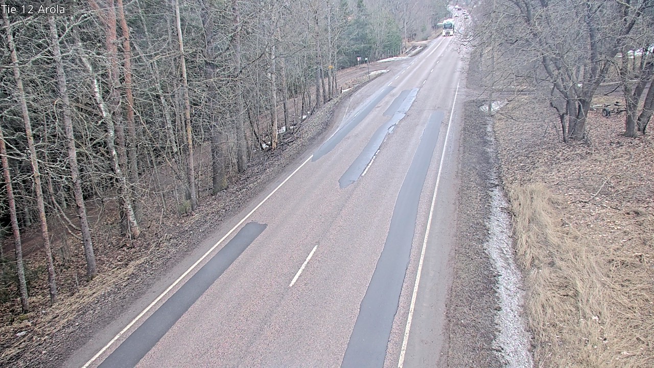 Weather Camera Image Road 12 Nastola, Arola, Lahti, Päijät-Häme
