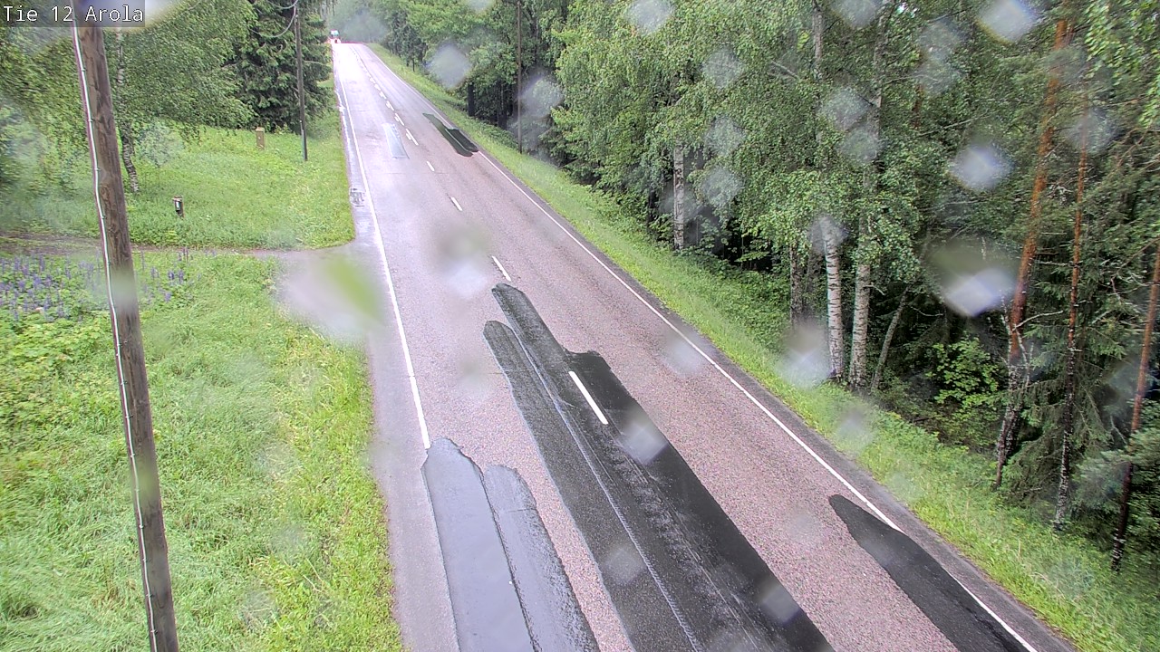 Weather Camera Image Väg 12 Nastola, Arola, Lahti, Päijät-Häme