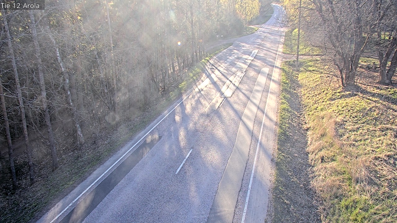 Weather Camera Image Väg 12 Nastola, Arola, Lahti, Päijät-Häme