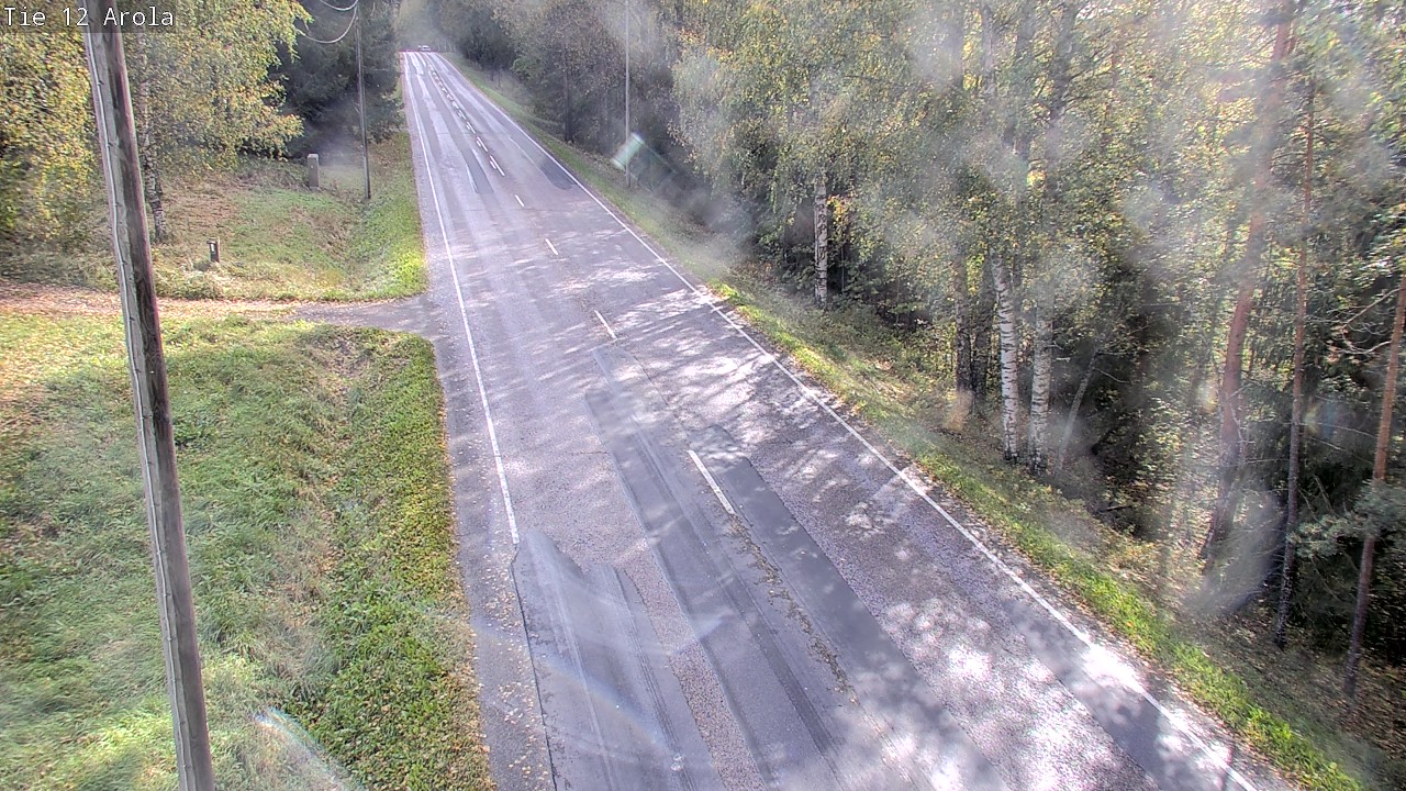 Weather Camera Image Väg 12 Nastola, Arola, Lahti, Päijät-Häme