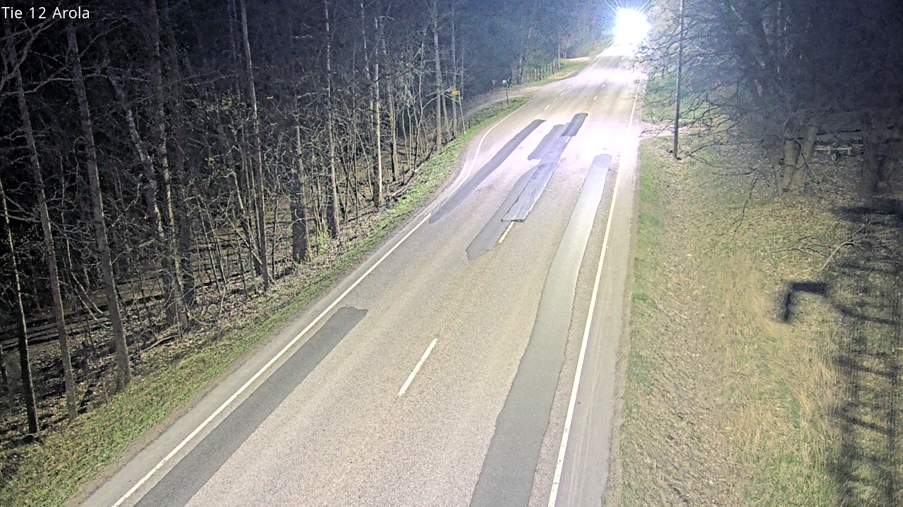 Weather Camera Image Väg 12 Nastola, Arola, Lahti, Päijät-Häme