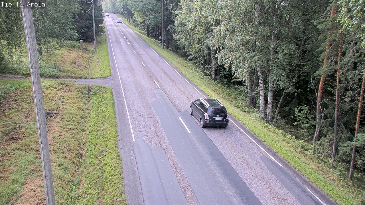 Weather Camera Image Väg 12 Nastola, Arola, Lahti, Päijät-Häme