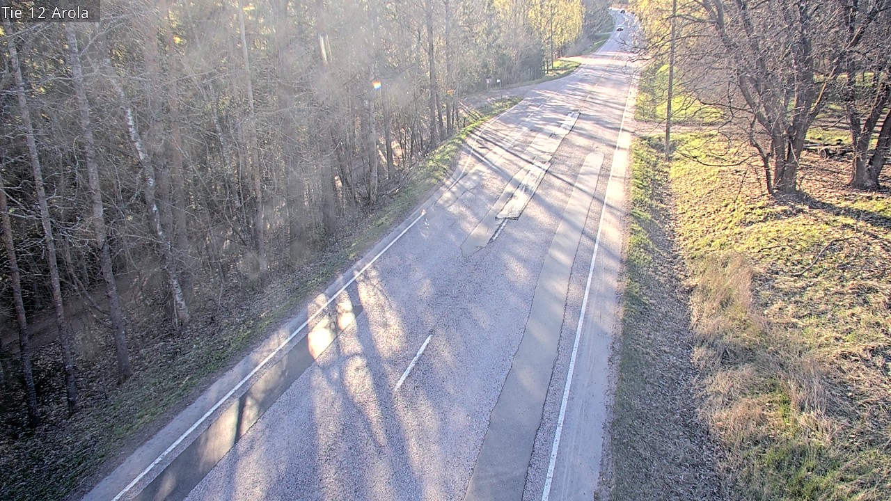 Weather Camera Image Väg 12 Nastola, Arola, Lahti, Päijät-Häme