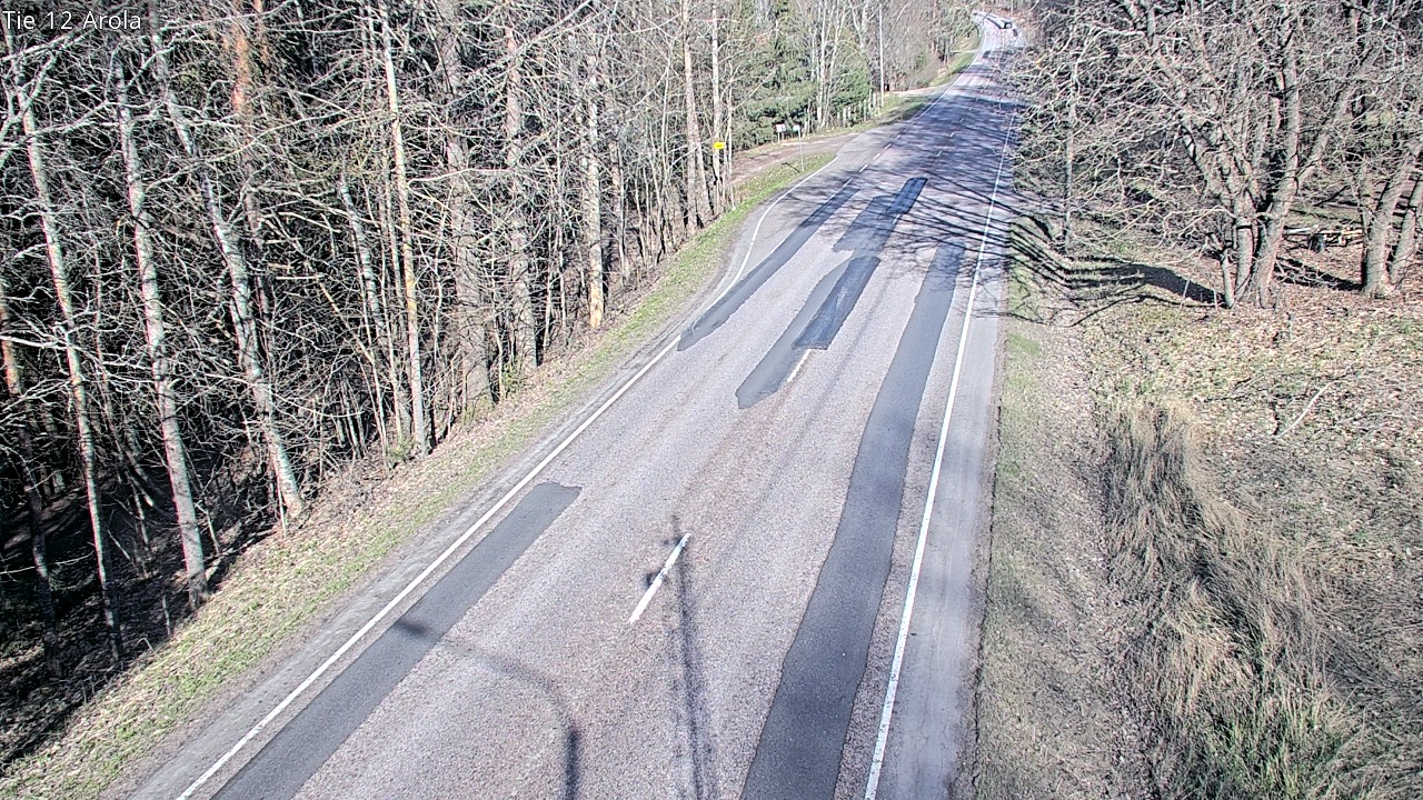 Weather Camera Image Väg 12 Nastola, Arola, Lahti, Päijät-Häme