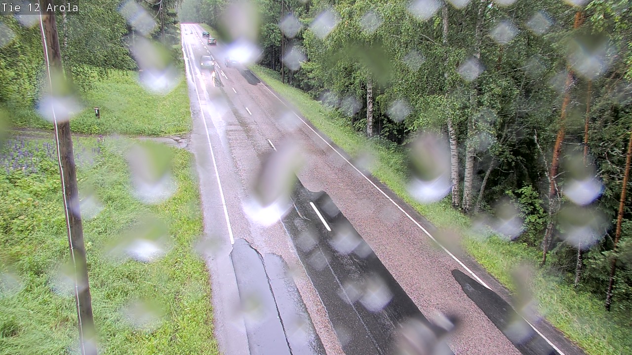 Weather Camera Image Väg 12 Nastola, Arola, Lahti, Päijät-Häme