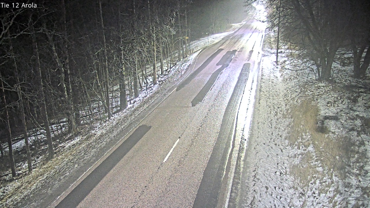 Weather Camera Image Väg 12 Nastola, Arola, Lahti, Päijät-Häme