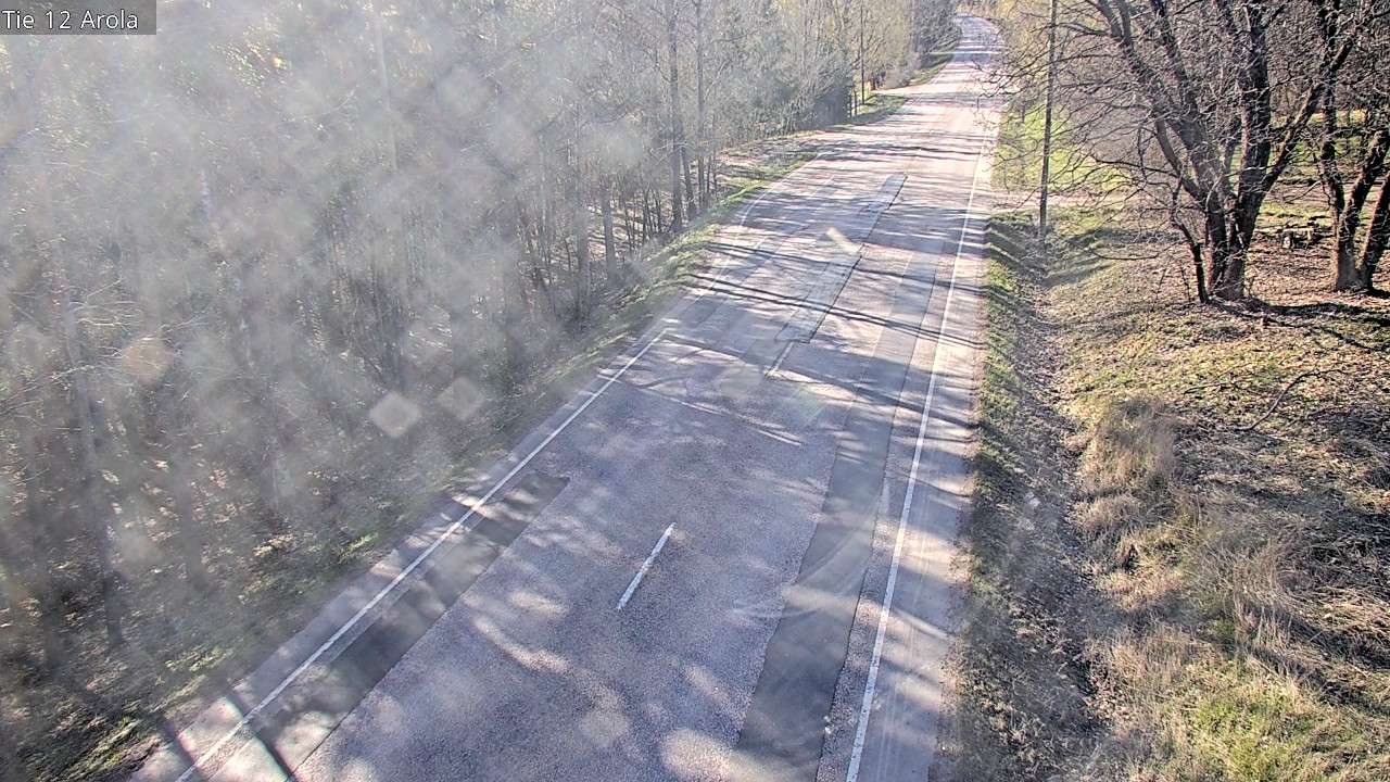 Weather Camera Image Väg 12 Nastola, Arola, Lahti, Päijät-Häme