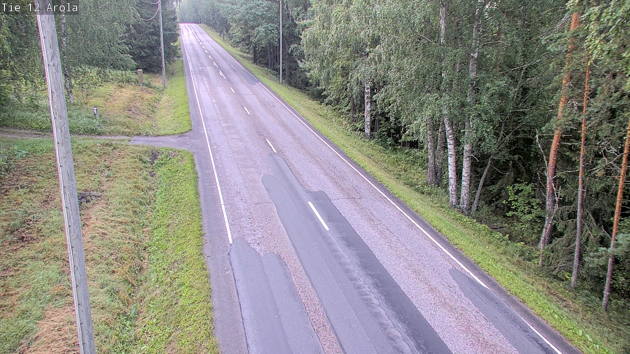 Weather Camera Image Väg 12 Nastola, Arola, Lahti, Päijät-Häme