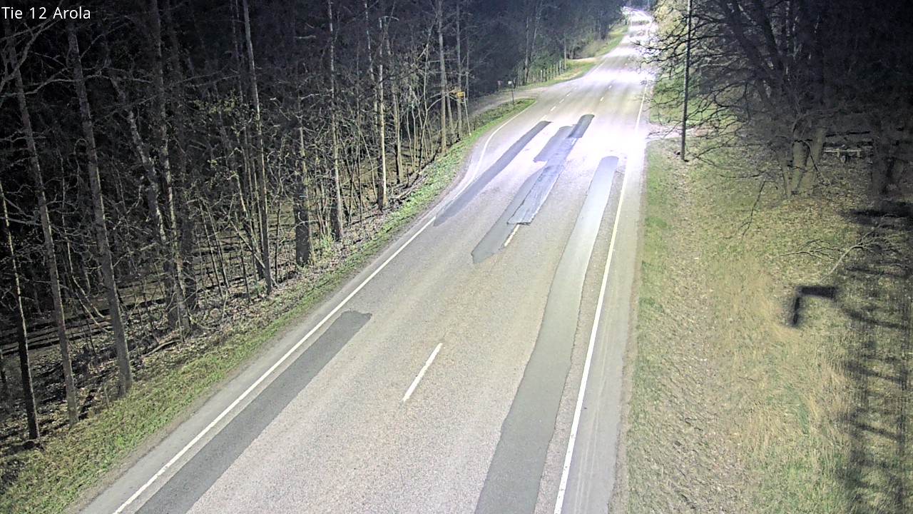 Weather Camera Image Väg 12 Nastola, Arola, Lahti, Päijät-Häme