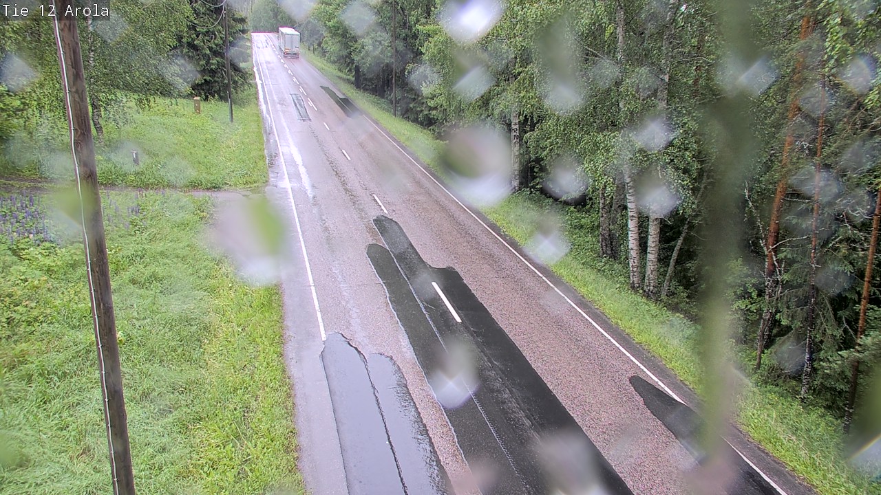 Weather Camera Image Väg 12 Nastola, Arola, Lahti, Päijät-Häme