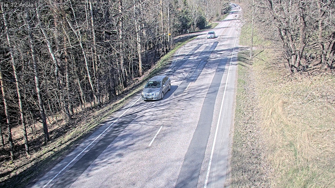 Weather Camera Image Väg 12 Nastola, Arola, Lahti, Päijät-Häme