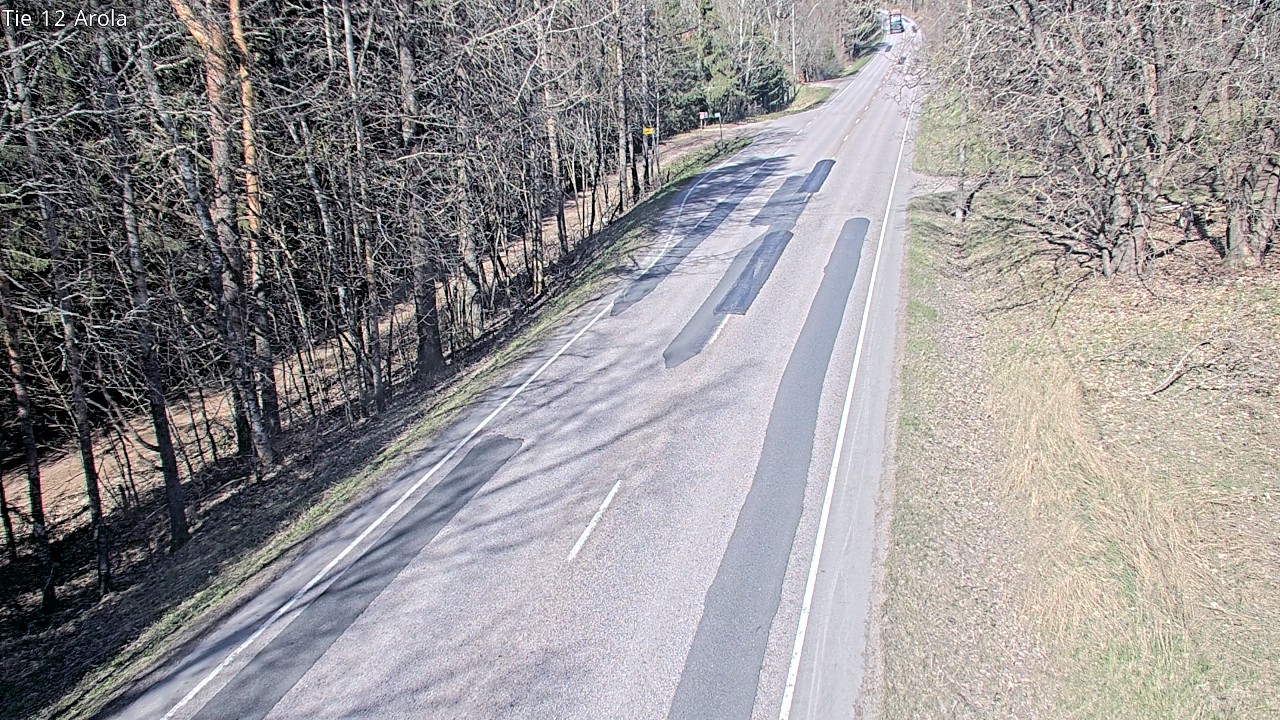 Weather Camera Image Väg 12 Nastola, Arola, Lahti, Päijät-Häme