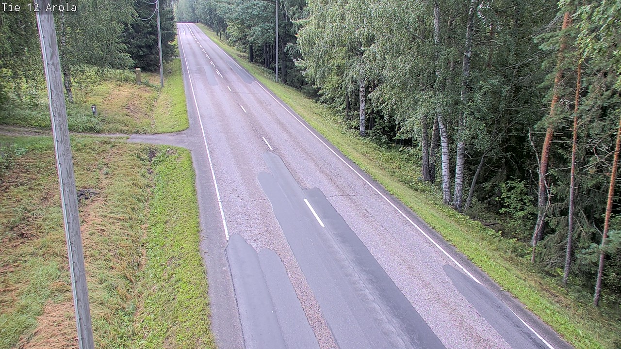 Weather Camera Image Väg 12 Nastola, Arola, Lahti, Päijät-Häme