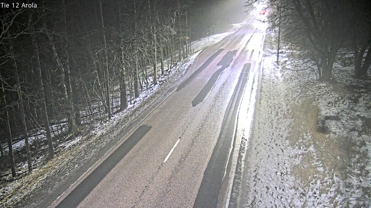 Weather Camera Image Väg 12 Nastola, Arola, Lahti, Päijät-Häme