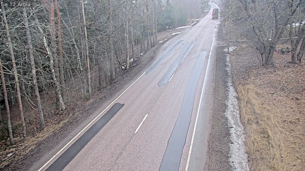 Weather Camera Image Road 12 Nastola, Arola, Lahti, Päijät-Häme