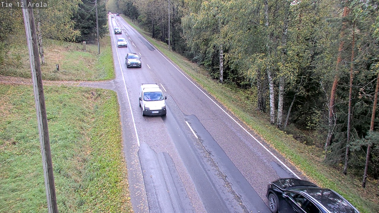 Weather Camera Image Väg 12 Nastola, Arola, Lahti, Päijät-Häme