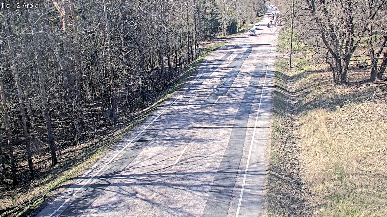 Weather Camera Image Väg 12 Nastola, Arola, Lahti, Päijät-Häme