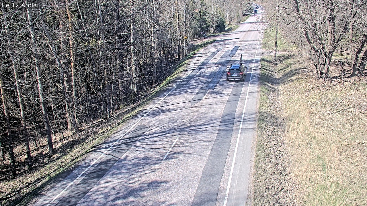 Weather Camera Image Väg 12 Nastola, Arola, Lahti, Päijät-Häme