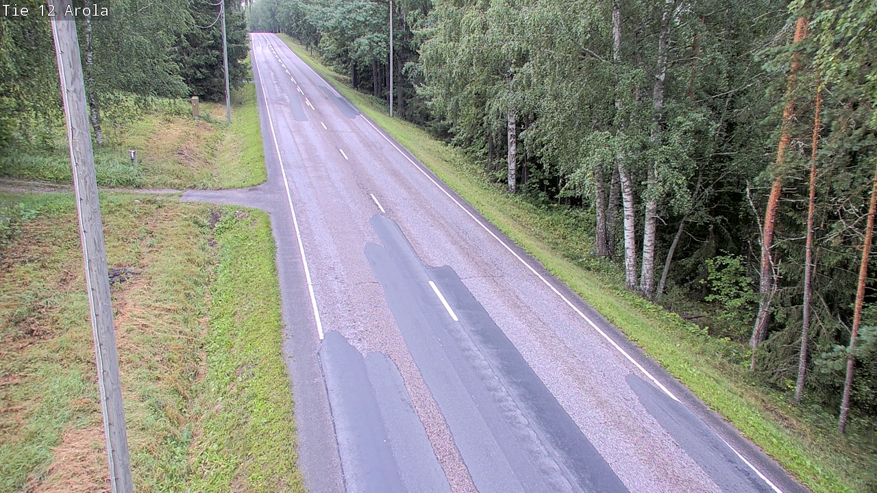 Weather Camera Image Väg 12 Nastola, Arola, Lahti, Päijät-Häme