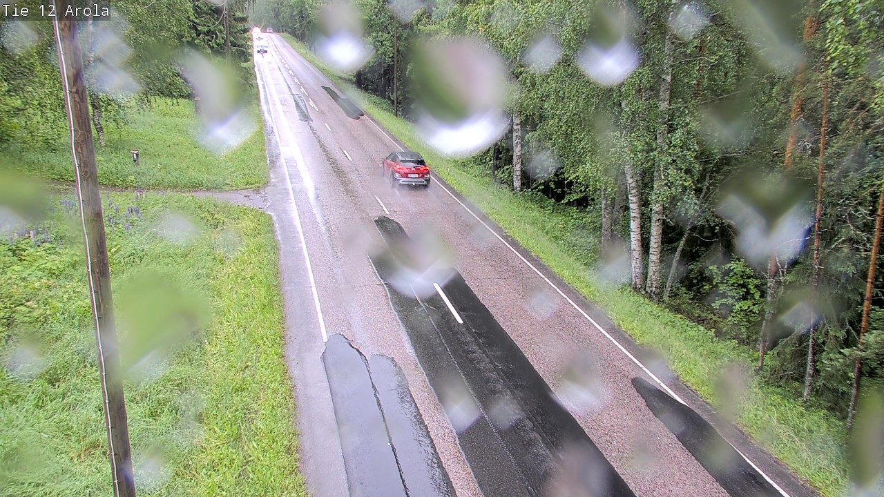 Weather Camera Image Väg 12 Nastola, Arola, Lahti, Päijät-Häme