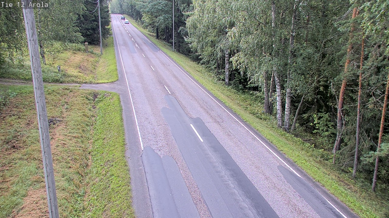 Weather Camera Image Väg 12 Nastola, Arola, Lahti, Päijät-Häme