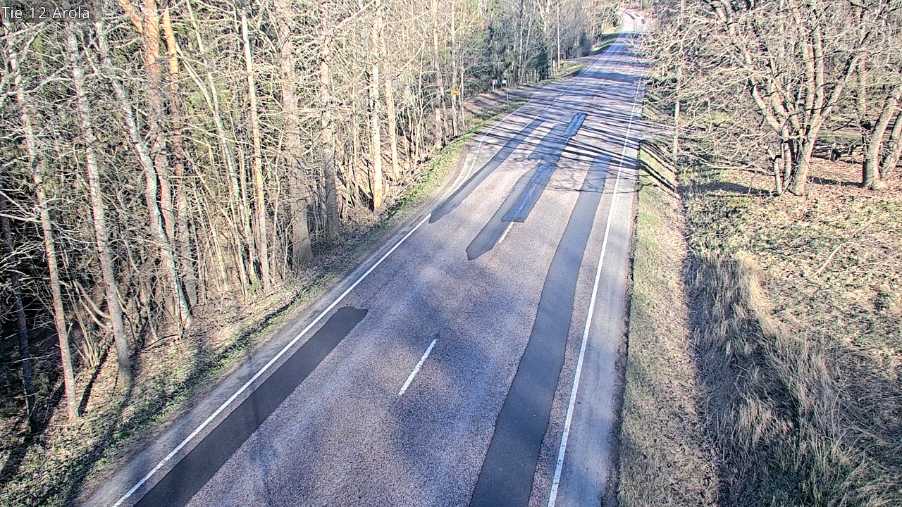 Weather Camera Image Väg 12 Nastola, Arola, Lahti, Päijät-Häme