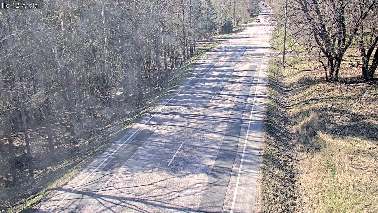Weather Camera Image Väg 12 Nastola, Arola, Lahti, Päijät-Häme