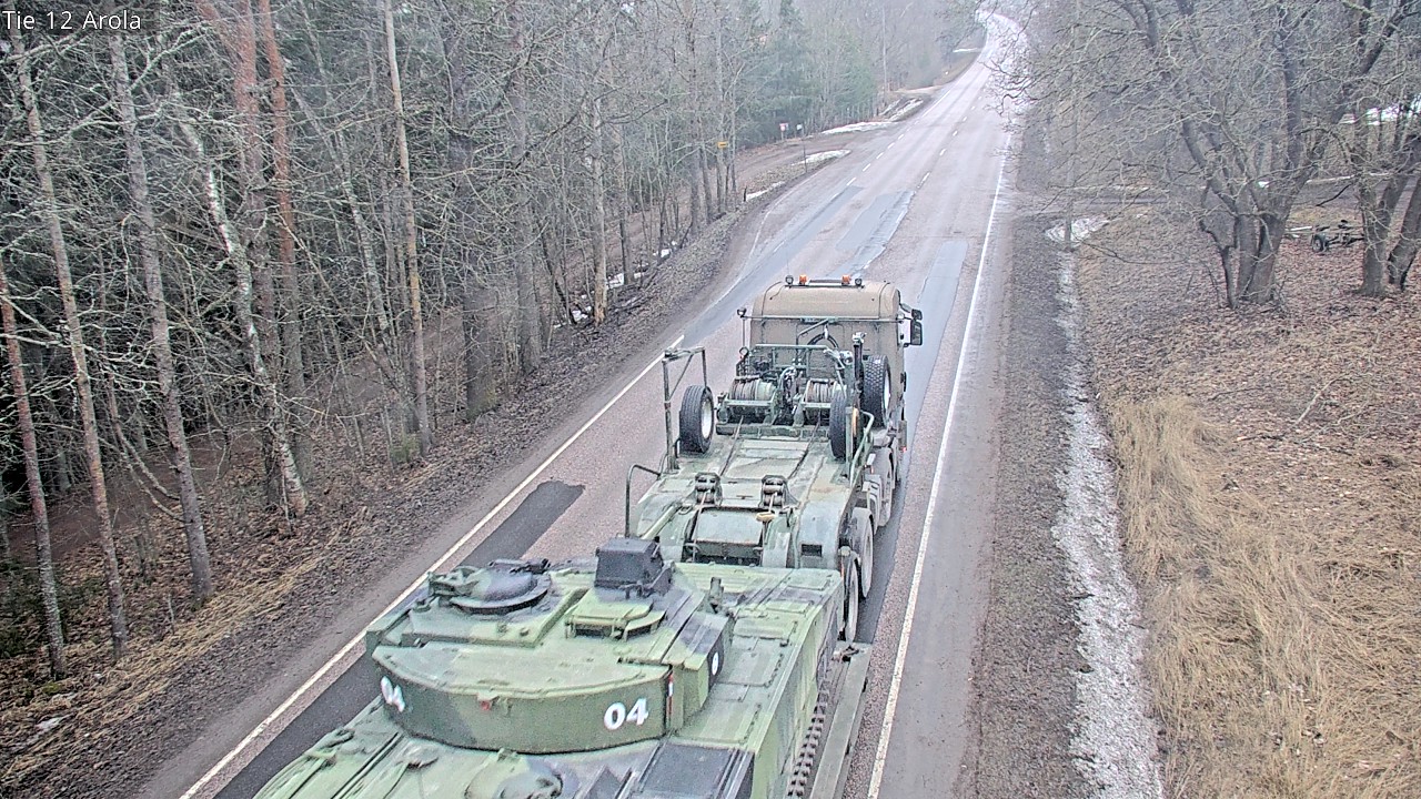 Weather Camera Image Road 12 Nastola, Arola, Lahti, Päijät-Häme