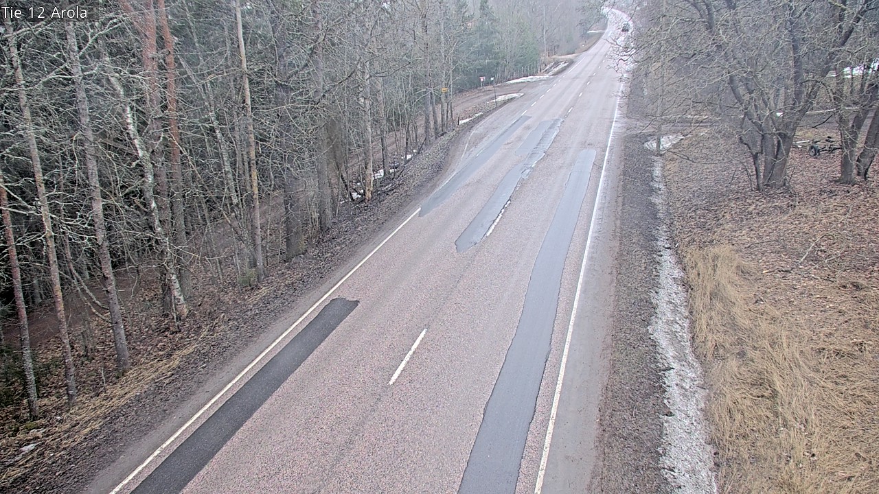Weather Camera Image Road 12 Nastola, Arola, Lahti, Päijät-Häme