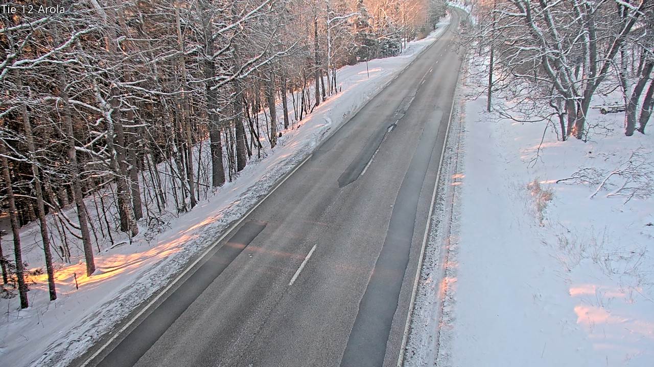 Weather Camera Image Road 12 Nastola, Arola, Lahti, Päijät-Häme