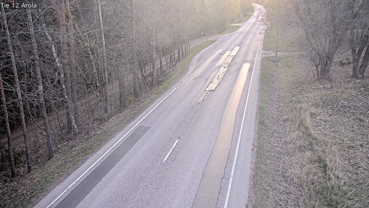 Weather Camera Image Väg 12 Nastola, Arola, Lahti, Päijät-Häme