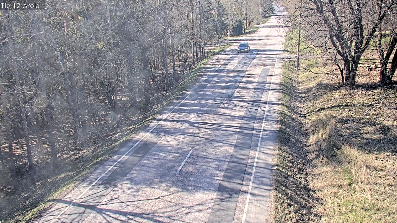 Weather Camera Image Väg 12 Nastola, Arola, Lahti, Päijät-Häme