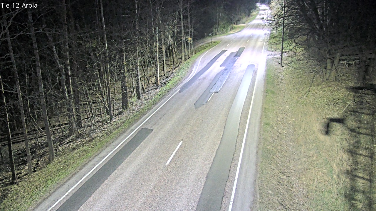 Weather Camera Image Väg 12 Nastola, Arola, Lahti, Päijät-Häme