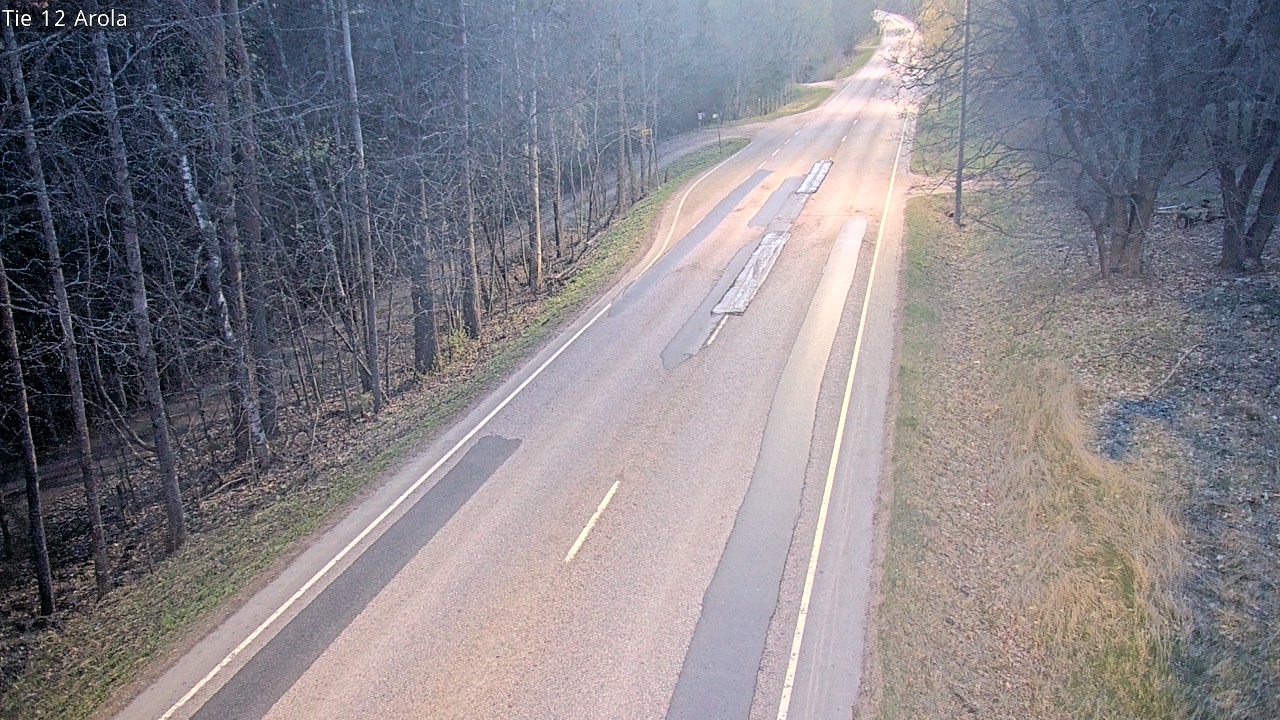 Weather Camera Image Väg 12 Nastola, Arola, Lahti, Päijät-Häme