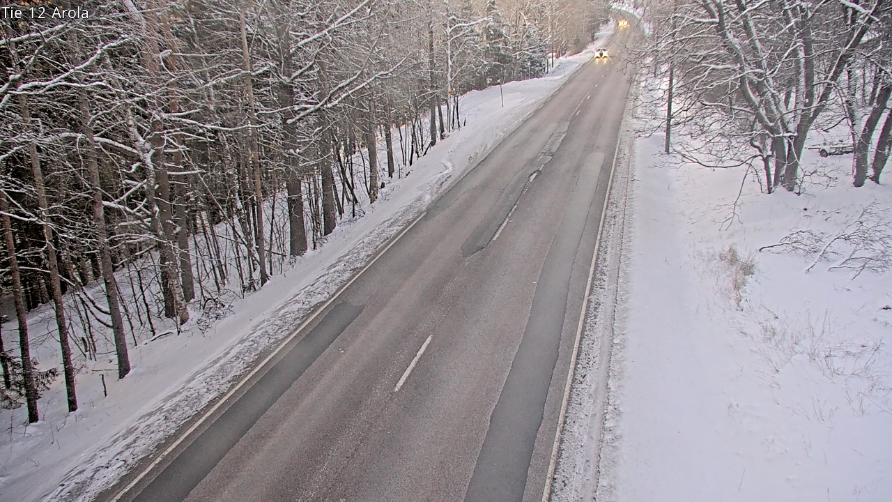 Weather Camera Image Road 12 Nastola, Arola, Lahti, Päijät-Häme