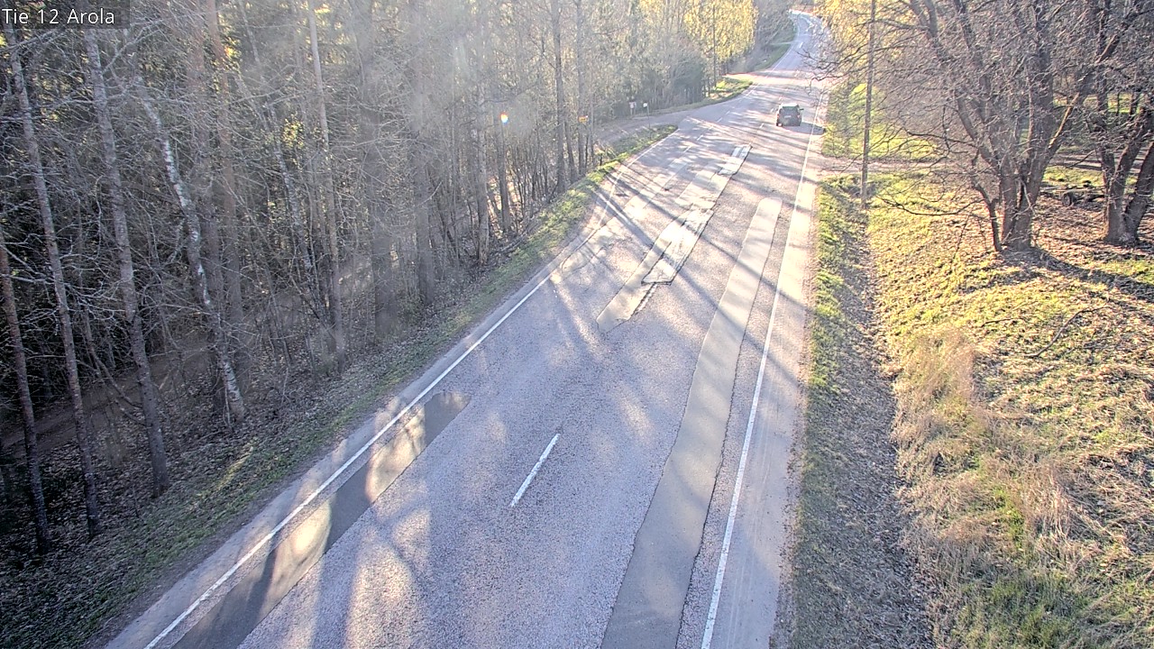 Weather Camera Image Väg 12 Nastola, Arola, Lahti, Päijät-Häme