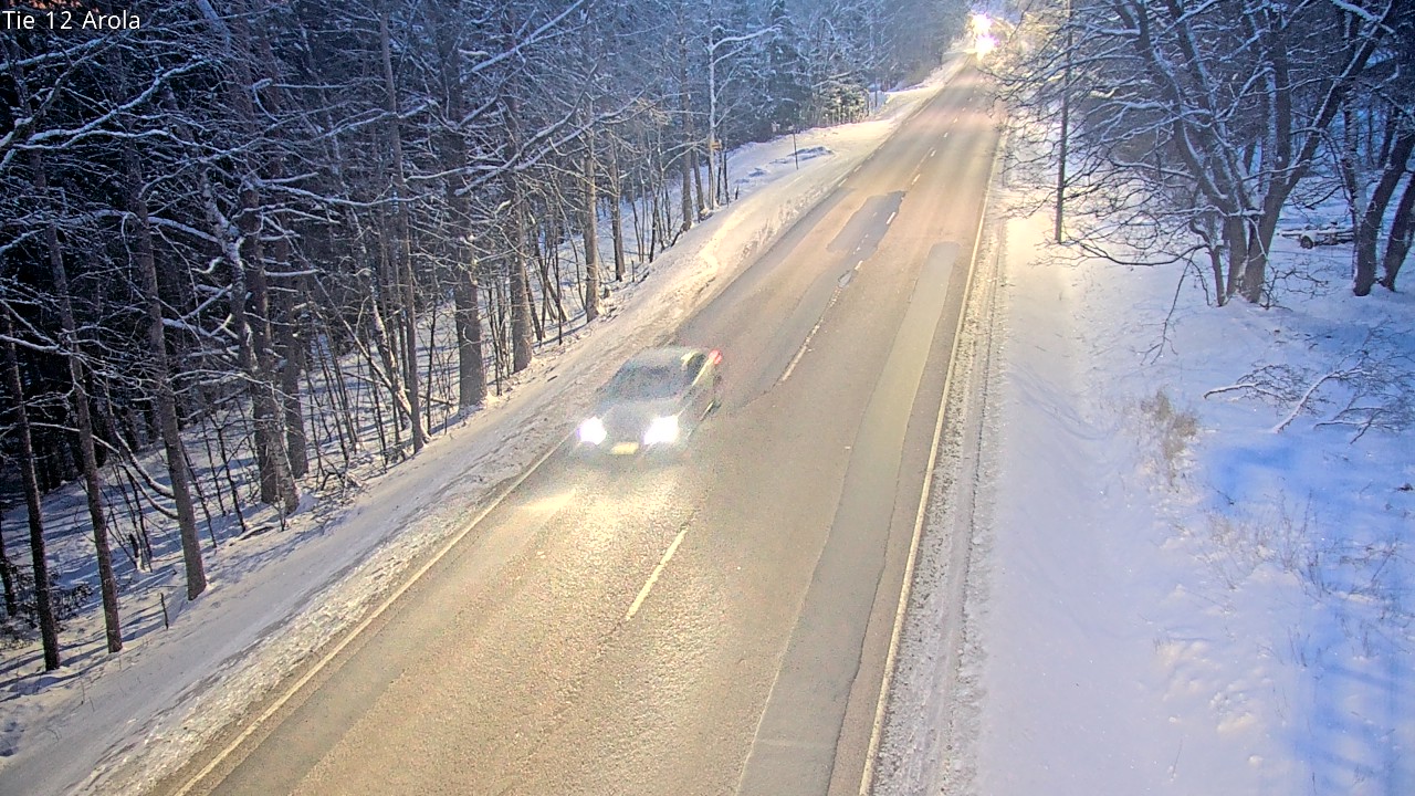 Weather Camera Image Road 12 Nastola, Arola, Lahti, Päijät-Häme